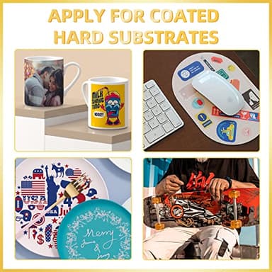 A-SUB Sublimation Paper 13x19 Inch 120GSM, 110 Sheets - Compatible with Inkjet Printers & Sublimation Inks, High Transfer Efficiency for T-Shirts, Mugs, Crafts - Image 5