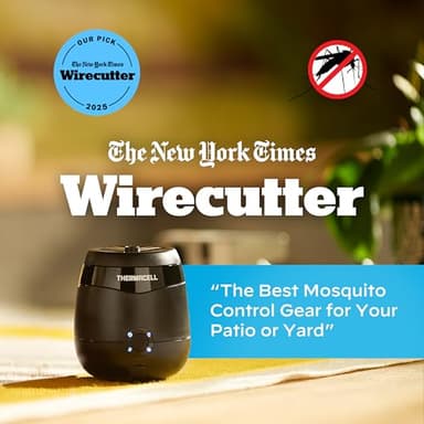 Thermacell Mosquito Repellent E-Series Rechargeable Repeller; Patio Shield 20’ Mosquito Protection Zone; Includes 36-Hr Repellent Refill; No Flame or Scent; Bug Spray and Bug Zapper Alternative - Image 7
