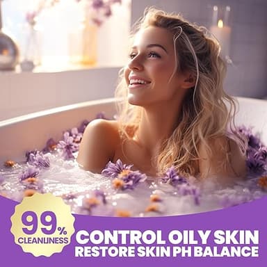 Spa Gifts for Women - Spa Luxetique Bath Baskets for Women, 8 Pcs Lavender Bath Sets with Bubble Bath, Lotion, Birthday Sets, Mothers Day Gifts for Mom - Image 3