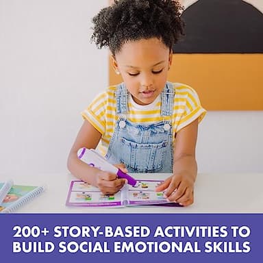 Educational Insights Hot Dots Feelings & Friendships Social Emotional Learning Workbooks, Gift for Kids Ages 3+ - Image 2