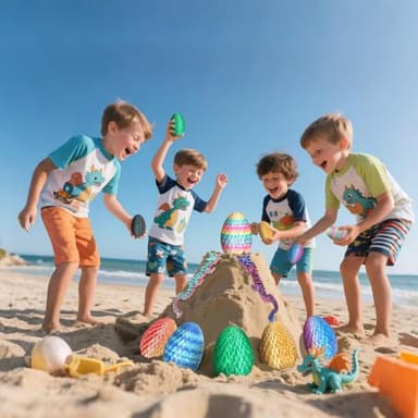 Dragon Eggs with Dragon Inside, 3D Printed Surprise Funny Gifts for Kids, Articulated Dragon Fidget Toys for Adults, Executive Desk Toys Office Room Décor (Shiny Purple, M-Size) - Image 3