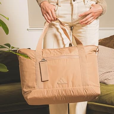 adidas All Me Tote for Women, Large Crossbody Bag with Shoulder Strap, Black/2.0, OSFA - Image 7