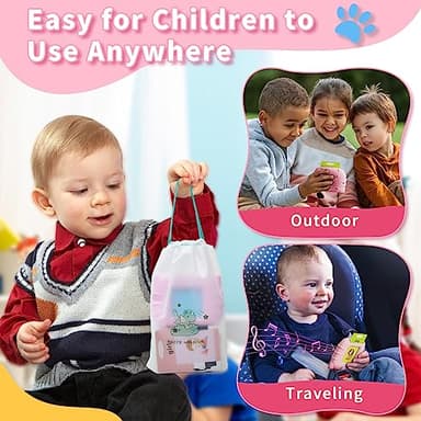 Aullsaty Toddler Toys Talking Flash Cards for 1 2 3 4 5 6 Year Old Boys and Girls, Autism Sensory Toys for Autistic Children, Learning Educational Montessori Speech Therapy 248 Sight Words Kids Gifts - Image 6