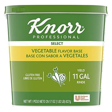 Knorr Professional Select Vegetable Base Bouillon, Vegetarian, Gluten Free, No added MSG, 1.82 Pound (Pack of 6) - Image 1