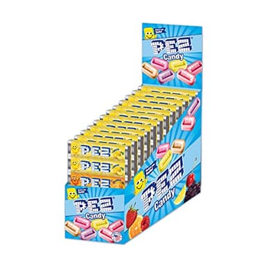PEZ Original Fruit Candy Refills, 6-Count Roll, 0.29 Ounce (Pack of 12) - Image 1