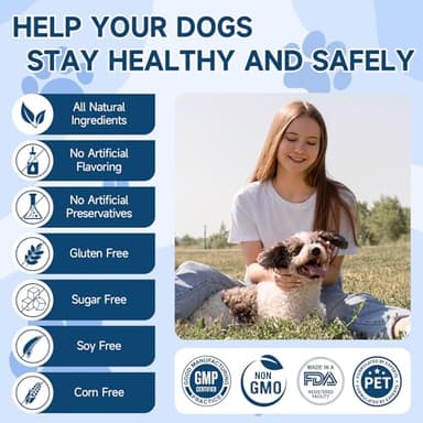 Woyamay Dog Probiotic for Dogs, 200 Soft Treats Dog Probiotics for Digestive Health & Immune System, Probiotic Chews for Dogs, Support Gut Health|Itchy Skin|Diarrhea|Gas Relief Treatment - Image 8