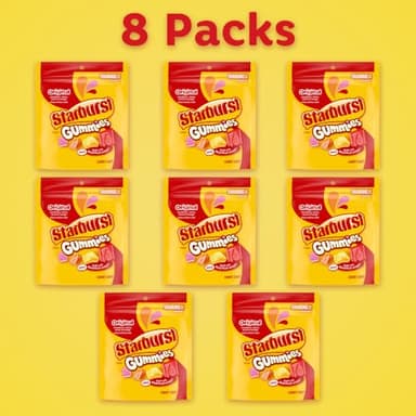 STARBURST Gummies Original Gummy Candy, Sharing Size, 9 oz Bag (Pack of 8) - Image 4