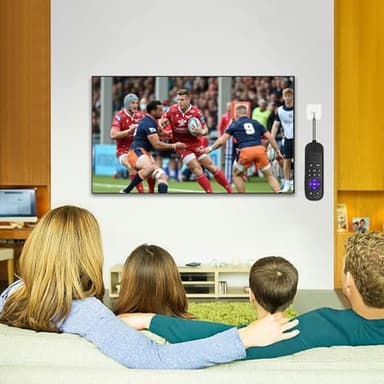 [2 Pack] Climberer Roku Ultra 2024 Silicone Cover Case with Integrated Lanyard - Compatible with Roku Rechargeable Voice Remote Pro (2nd Ed) #RCB1R (Black + Purple) - Image 6