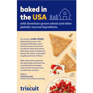 Triscuit Thin Crisps Tomato Basil Pizza Whole Grain Wheat Crackers, Lunch Snacks, Bulk Snack Crackers, 6-7.1 oz Boxes - Image 14