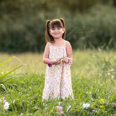 Gerber Baby Girls' Toddler Short-Sleeve and Sleeveless Dress Set, Retro Floral - Image 6