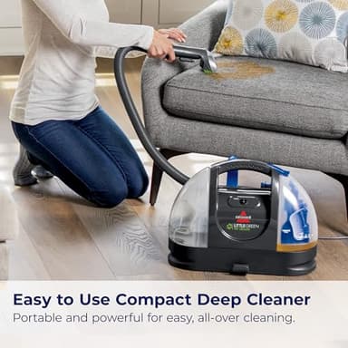 BISSELL Little Green Pet Deluxe Portable Carpet Cleaner and Car/Auto Detailer, 3353, Gray/Blue - Image 5