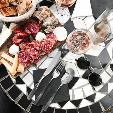 Silverware Set,18/10 Stainless Steel 12Piece Silverware Set with Knives Spoon Forks Set for Home, Kitchen and Restaurant, Mirror Polished& Dishwasher Safe - Image 6