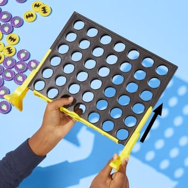 Connect 4 Batman Game | Batman-Themed 4 in a Row Game | Ages 6 and Up| for 2 Players | Strategy Board Games for Kids and Families (Amazon Exclusive) - Image 4