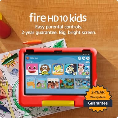 Amazon Fire HD 10 Kids tablet (newest model) ages 3-7 | Bright 10.1" HD screen with included ad-free and exclusive content, robust parental controls, 13-hr battery, 32 GB, Disney Mickey Mouse - Image 7