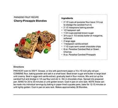 Paradise Red Cherry Halves, 8 Ounce - Image 3