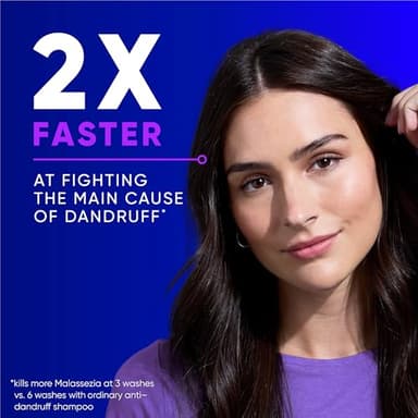 Head & Shoulders Clinical Dandruff Shampoo Twin Pack, Prescription Strength, Oil & Flake Control, Seborrheic Dermatitis Relief, Citrus, 13.5 Fl Oz Each (Set of 2) - Image 3