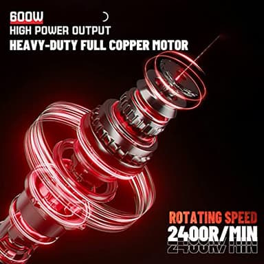 Dragro Sheep Clippers 600W, Professional Animal Shearing Machine, Farm Livestock Grooming Kit, Heavy Duty Electric Clippers for Thick Coat Animals (Sheep Clippers-600W) - Image 3