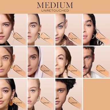 Lancôme Teint Idole Ultra Wear Natural Matte Foundation- Longwear, Medium-Full Coverage, Natural Finish, Waterproof & Hydrating - 305N (Medium Skin with Neutral/Peachy Undertones), 1 Fl Oz - Image 7