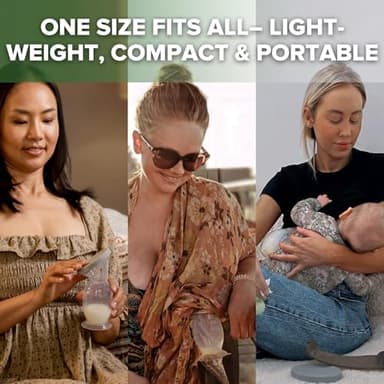 haakaa Silicone Breast Pump & Silicone Cap 5oz/150ml, Gen.2 - Image 3