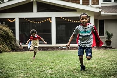 Dress Up Toys - Double Side Superhero Capes and Masks, Costumes Set for Kids - Ideal for Cosplay, Birthday Party, Christmas, Halloween - Fun Gift for 3-10 Year Old Boys and Girls - Image 6