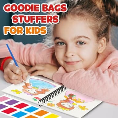 ZMLM 24 Water Coloring Books for Kids Party Favors - Bulk Mini Coloring Books for Kids Ages 4-8,Small Birthday Goodie Bag Stuffers School Teacher Return Gift Art Crafts Classroom Prizes (Classic) - Image 2
