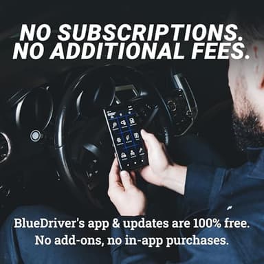 BlueDriver Bluetooth Pro OBDII Scan Tool for iPhone & Android - No Subscription Fee - OBD2 Car Scanner and Code Reader - Diagnose Check Engine, ABS, SRS, Airbag & 7000+ Issues on Vehicles 1996+ - Image 4
