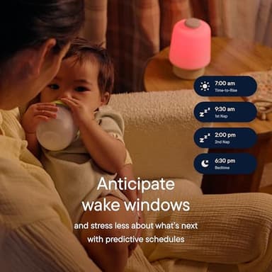 Hatch Baby Sleep Support, Sound Machine, Night Light | Registry Essential, Routine Builder, Time-to-Rise Alarm Clock, White Noise, Nursery Stories, Toddler Kids Bedroom (Wi-Fi), Putty - Image 6