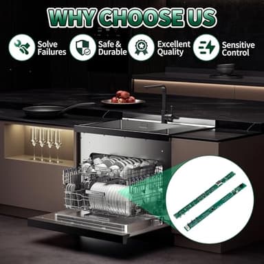 WD21X23462 Dishwasher User Interface, Dishwasher Control Board, Compatible with GE Dishwasher, Replace WD21X31902 WD21X32000 WD21X31902C - Image 6