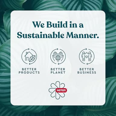 Keter Kentwood 92 Gallon Resin Deck Box-Organization and Storage for Patio Furniture Outdoor Cushions, Throw Pillows, Garden Tools and Pool Floats, Brown - Image 10