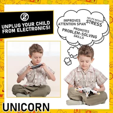 SOYUOI Ultimate Transforming Unicorn Car Toy - Collision to Magical Unicorns!2Pcs Transforming Car-Robot for Kids, Automatic Deformation of Magnetic Connections. Suitable for Boys and Girls Birthday - Image 6