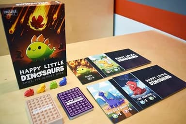 Unstable Games - Happy Little Dinosaurs Base Game - Competitive Sabotage Funny Family Card Game For Kids, Teens, Adults - 2-4 Players - Image 2