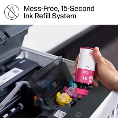 HP Smart Tank 7602 Wireless All-in-One Ink Tank Printer, Scanner, Copier with 2 years of ink included, Best-for-home office, Refillable, AI-enabled (28B98A) - Image 15