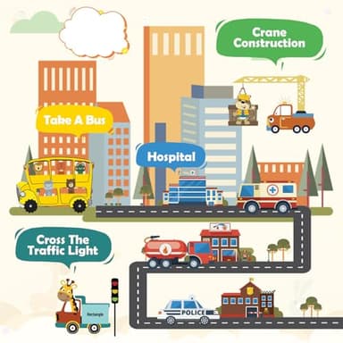 VisionX Toddler Felt Busy Book Portable Interactive Educational Toy for Endless Fun and Learning - Image 4