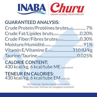 INABA Churu Cat Treats, Grain-Free, Lickable, Squeezable Creamy Purée Cat Treat/Topper with Vitamin E & Taurine, 0.5 Ounces Each Tube, 40 Tubes, Chicken Variety Box - Image 8