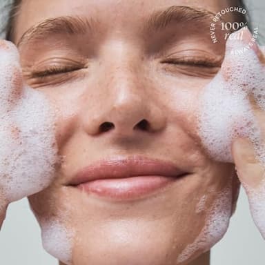 TULA Skin Care Cult Classic Purifying Face Cleanser - Supersize, Gentle and Effective Face Wash, Makeup Remover, Nourishing and Hydrating, 6.7 oz. - Image 7