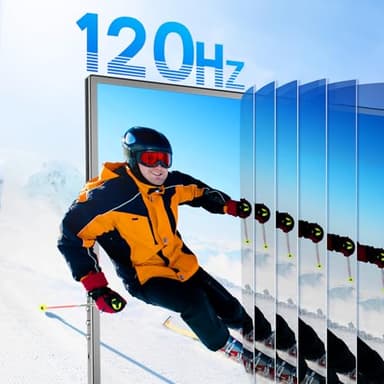 18.5 Inch Large Portable Monitor for Laptop, 1080P FHD 120Hz 125% sRGB USB-C HDMI Travel Monitor for Laptop Mac PC Xbox PS4/5 Switch, Portable Screen with Smart Cover, VESA Compatible - Image 3