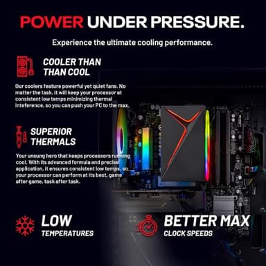 Skytech Gaming Nebula 2 Gaming PC, AMD Ryzen 5 5500 3.6GHz, NVIDIA RTX 5060, 1TB NVMe SSD, 16GB DDR4 RAM 3200, 650W Gold PSU, Wi-Fi, Win 11, Gaming Desktop - Image 6