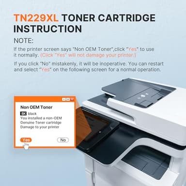 E-Z Ink Compatible Toner Cartridge Replacement for Brother TN229XL Toner Cartridges TN229XL Black High Yield to use with Brother MFC-L3780CDW HL-L3280CDW MFC-L3720CDW HL-L3220CDW with Chip (2 Black) - Image 7