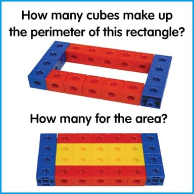 edxeducation Linking Cubes | Set of 100 | Counting Cubes | Color Sorting Toys | Math Manipulatives for Preschoolers, Pre K - Image 7
