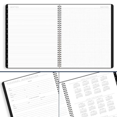 AT-A-GLANCE 2025 Planner, Monthly, 9" x 11", Large, Contemporary Lite, Black (7026XL0525) - Image 7