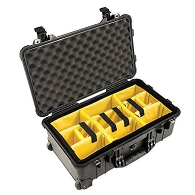 Pelican 1510 Case With Padded Dividers (Black) - Image 1