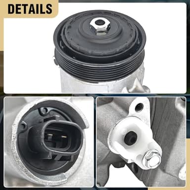 Aspligo Air Conditioner AC Compressor Fits for Toyota Matrix 1.8L 2011-2014, for Toyota Corolla 1.8L 2011-2013, with A/C Clutch, CO29097C AC Compressor, Replaces 8831002710, 8831002711, 8831068031 - Image 7