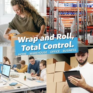 Art3d 6 Rolls Carton Sealing Tape Heavy Duty, Clear Packing Tape, 1.88" x 55 yds, 2 mil Thick - Image 8