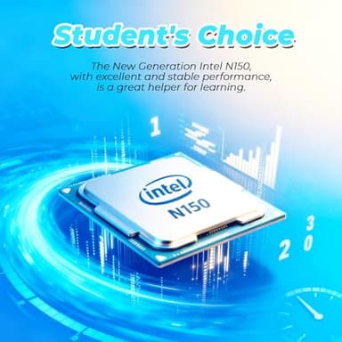 HP Ultrabook Laptop with Office 365 & Copilot AI • Intel 4-Core CPU • 1.1TB Storage (1TB OneDrive and 128GB SSD) • 8GB RAM • Windows 11 w/o Mouse - Image 4