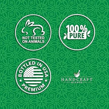 Handcraft Blends Peppermint Essential Oil in Glass Bottle – Huge 16 Fl Oz – 100% Pure and Natural – Premium Grade Oil for Diffuser and Aromatherapy, Skin, Massage, Candle and Soap Making Fragrance - Image 8