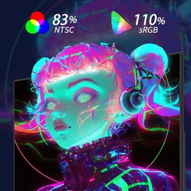 Viewedge Gaming Monitor 27 inch 180hz (Supports 144hz/165hz) 1ms, 110% sRGB with HDR 10 | 1080p IPS Screen, DP HDMI, Built-in Speakers, Support Freesync and Wall Mount - Image 5