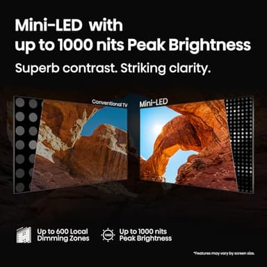 Hisense 100" Class U6 Series Best Value Mini-LED 4K UHD Smart HDR Gaming Fire TV (100U65QF, 2025 Model) - QLED, Native 144Hz, Anti-Glare, Dolby Vision IQ, Dolby Atmos, Game Mode Pro, Alexa Built in - Image 5