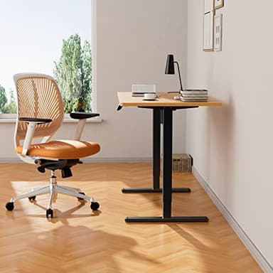 ErGear Electric Stand up Desk Frame,4 Memory Height Settings Height Adjustable Table Legs, Sit Stand Desk Frame Up to 47.2", Ergonomic Standing Desk Base Workstation, Black Frame Only - Image 6