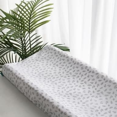 Changing Pad Cover, Diaper Changing Pad Covers 4 Pack, Fitted Baby Changing Table Sheets for 32''×16'' Change Table Pad, Cradle & Bassinet Sheets for Boys & Girls, Soft & Breathable - Image 2