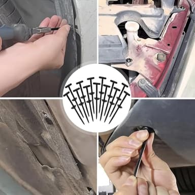 Upgrade Nylon Universal Cable Tie Buckle with Clear Storage Box – Cable Tie Buckle Zip Tie Clips for Car Fender, Engine Cover, Mudguard Fastener, Automotive Replacement Screw Fixing, 100PCS - Image 5